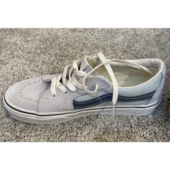 VANS SK8-LOW (UTILITY POP) Light BLUE/WHITE Size 5.0 Men’s 6.5 Women’s - Picture 6 of 13